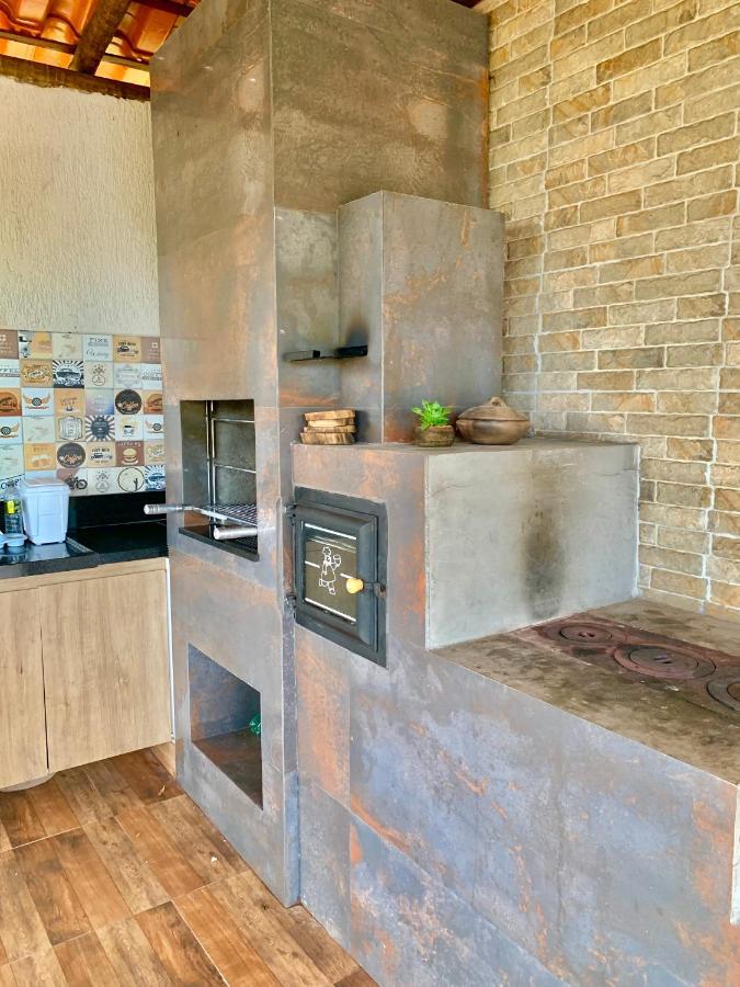 Chale Com Jacuzzi Vista Do Lago Alexania 外观 照片