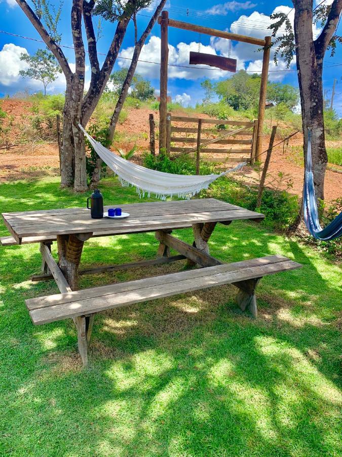 Chale Com Jacuzzi Vista Do Lago Alexania 外观 照片